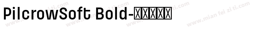 PilcrowSoft Bold字体转换